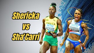 BATTLE of the ANCHORS  USA vs Jamaica in Womens 4x100 Finals l Highlights [upl. by Farica]