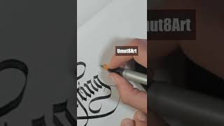 Der Weltbeste Kalligrafie Stream auf Twitch 🌍✍️👾 kalligrafie calligraphy calligraffiti [upl. by Otsuaf]