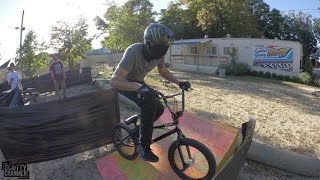 BLINDFOLDED BMX CHALLENGE [upl. by Nazar92]