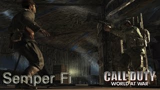 Call of Duty World at War Part 1 quotSemper Fiquot [upl. by Kimmi]