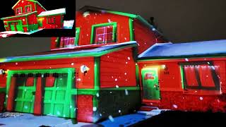 Christmas Spectacle Projection [upl. by Ailuig]