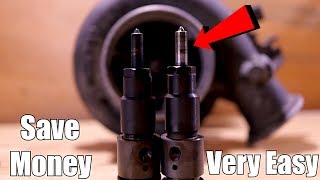 CLEANING 24 VALVE CUMMINS INJECTORS [upl. by Ashla285]