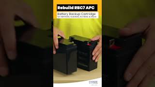 Save Money DIY Rebuild RBC7 APC Battery for SMT1500 SUA1500 amp More [upl. by Hannavas]