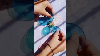 Diy Diya Holder with plastic spoon diwaliseries diy [upl. by Nirb]