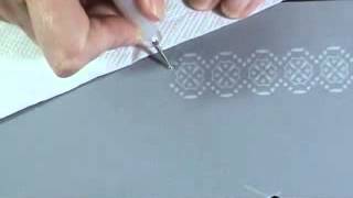 Parchment FX stamps Embossing [upl. by Ettelrats]