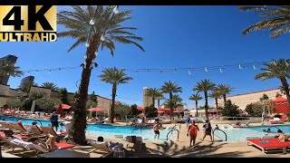 4K Resorts World Full Pool Walkthrough Las Vegas [upl. by Orvie691]