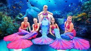 Diananın Dubai’de Mermaids of Arabiayada Göz Alıcı Günü [upl. by Naibaf]