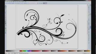 Inkscape Flourish [upl. by Sender]