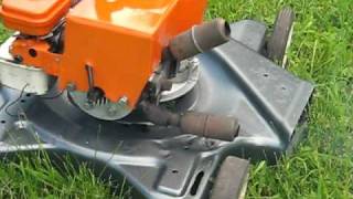 Sleeve Valve Lawnmower Engine Running [upl. by Aharon]