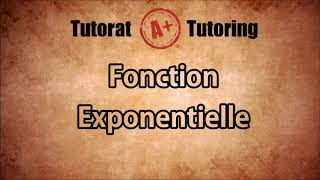 Fonction Exponentielle  Secondaire 5 SN au Québec math exponentielle mathématiques secondaire [upl. by Eittel]