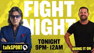 talkSPORT Boxing Live FIGHT NIGHT LIVE  FRANK WARREN amp DEONTAY WILDER JOIN THE SHOW 🔥 🥊 [upl. by Nesnej]