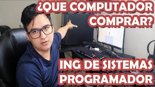 ✅ ¿Qué computador comprar si estudias ING DE SISTEMAS o PROGRAMACIÓN [upl. by Lehmann]