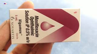 Vigamox Eye Drop  Moxifloxacin 05 Eye Drop  Vigamox Eye Drop Uses Dosage Benefit review in hindi [upl. by Dnalyag]