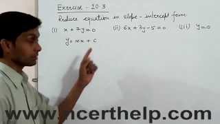 Reduce equations into slope intercept form and find their slopes [upl. by Otipaga857]