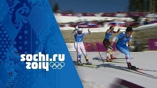 CrossCountry Skiing  Ladies 4x5km Relay  Sweden Win Gold  Sochi 2014 Winter Olympics [upl. by Iarahs25]