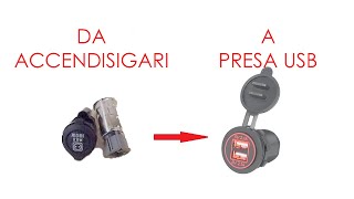 Sostituzione presa accendisigari con presa USB doppia Alfa Romeo MiTo [upl. by Roxi]