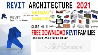 download family in Revithow to download family in revit 2021Family library Missing in RevitLec11 [upl. by Ahsiele]