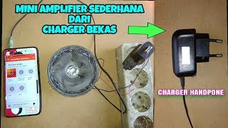 Mini amplifier dari Charger bekas [upl. by Melany197]