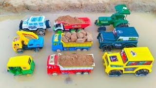 Mini Tractor Trolley Parking Video  Mahindra Thar 4x4  Dumper Truck  Jcb3dx  Jeep  Parth Kids [upl. by Talley]