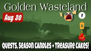 Aug 30 Daily Candles Treasure Cakes and Quests in the Golden Wasteland  Sky CotL  nastymold [upl. by Lydell]