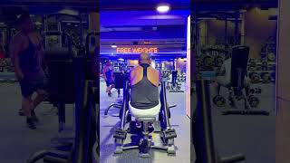 SEATED RAW MACHINE WITH INDEPENDENT ARMS mrbeast fitnessmotivation markzuckerberg follow [upl. by Ardnasac]