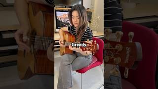 Greedy  TateMcRae fingerstyle guitar cover JosephineAlexandra [upl. by Dibrin453]