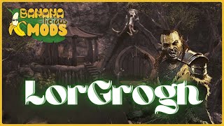 The Perfect Orc House Lorgrogh  🍌Bananalcious Mods🍌  Elder Scrolls V Skyrim Modded Homes [upl. by Ambur]