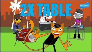 2x TABLE SONG MATHLETICS [upl. by Andert766]