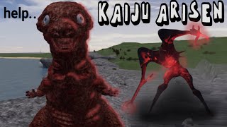 Playing Kaiju Arisen  Roblox [upl. by Tandy40]