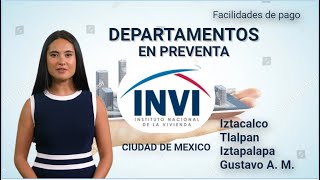 DEPARTAMENTOS INVI preventa facilidades de pago ZONA 1 [upl. by Feodor]