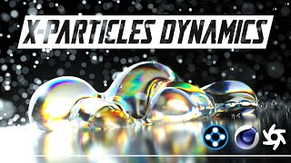 Cinema 4D Tutorial Create Dynamic Waterdrops using XParticles and Octane [upl. by Pellegrini]