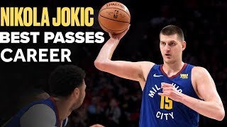 Nikola Jokic Best Passes So Far  Career Highlights [upl. by Aicsile346]