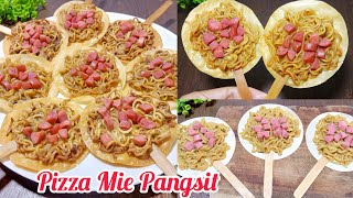 IDE JUALAN 1000AN UNIK KEKINIAN MODAL 3 BAHAN OMSET JUTAAN  PIZZA MIE PANGSIT [upl. by Norda]