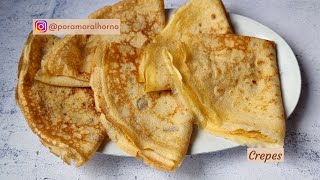 Las crepes más fáciles y deliciosas [upl. by Morell]