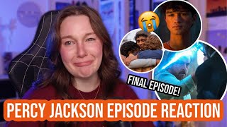 Percy Jackson and the Olympians  Episode 8 REACTION [upl. by Nylorak223]