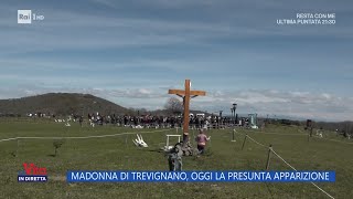 Madonna di Trevignano oggi la presunta apparizione  La vita in diretta 03042023 [upl. by Ahsinaj32]