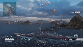 World of Warships Legends  Georgia In Div Fun [upl. by Ethelyn]