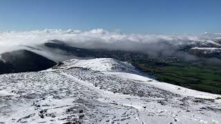 Caer Caradoc vista with inversion Church Stretton Shropshire [upl. by Neelasor]