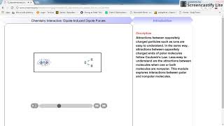 Dipole  Induced dipole forces of attraction [upl. by Tena]