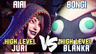 AIAI Juri vs Bongi Blanka STREET FIGHTER 6 Showdown [upl. by Angeli634]