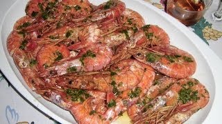 Como hacer gambas al horno [upl. by Liberati]