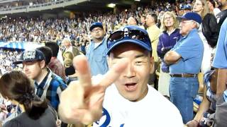 Singing Take Me Out to the Ballgame with Vin Scully  Dodger Stadium [upl. by Brenda]