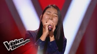 AlungooB  quotUnderneath your clothesquot Blind Audition  The Voice of Mongolia 2018 [upl. by Uri]