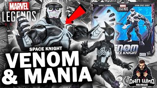 Marvel Legends Venom Space Knight amp Mania Symbiotes 2 Pack Review [upl. by Dinnie]