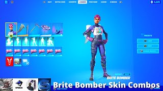 Brite Bomber Skin Combos Fortnite Battle Royale [upl. by Hamilah]