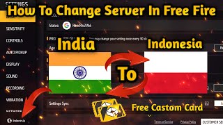 How To Make Indonesia Server Id In Free Fire I Free Fire Me Indonesia Server ka Id Kasia banaen II [upl. by Dracir]