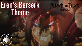 Attack on Titan Erens Berserk Theme 進撃sthrnegt20130629巨人 COVER [upl. by Sihun]