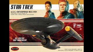 Star Trek Discovery 11000 Scale USS Enterprise Build Series Pt 1 [upl. by Anirtik853]