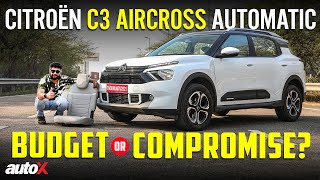 Base ke Price me TOP MODEL🔥 2024 Citroen C3 Aircross Drive Review [upl. by Yelnikcm585]