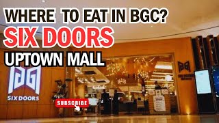 Where to Eat in BGC  Six Doors BBQ Buffet  Uptown Mall [upl. by Haugen93]